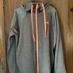 Women’s Large under Armour fleece jacket
